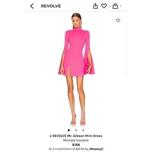 X Revolve Mr. Gibson mini dress
